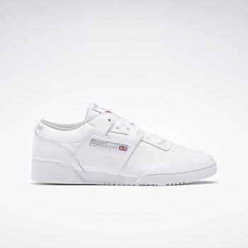 Reebok Workout Nizke Biele - Panske Casual Obuv